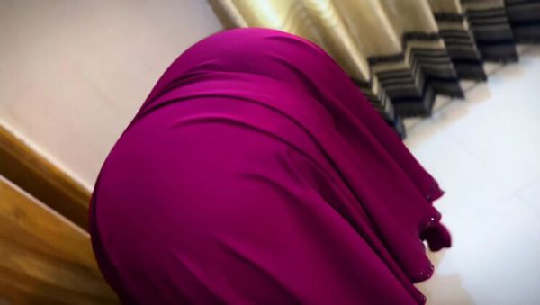 View this complete clip of : Big Ass Arab Stepmom Aria Mia Shows Huge Naked Ass & Pussy Cleaning Stepson's Room