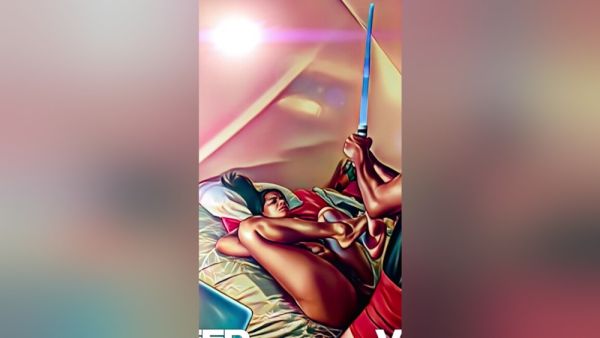 Play this HD clip named : Jedi Knight Star Wars Parody Exotic Light Saber Training With Star E. Knight And Most Beautiful