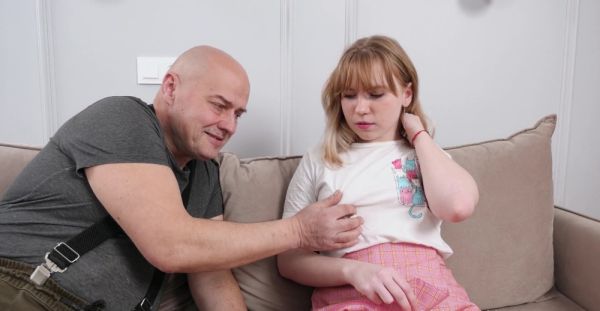 Enjoy watching this uncensored clip called : An old man fucked an Alien in missionary pose on the sofa