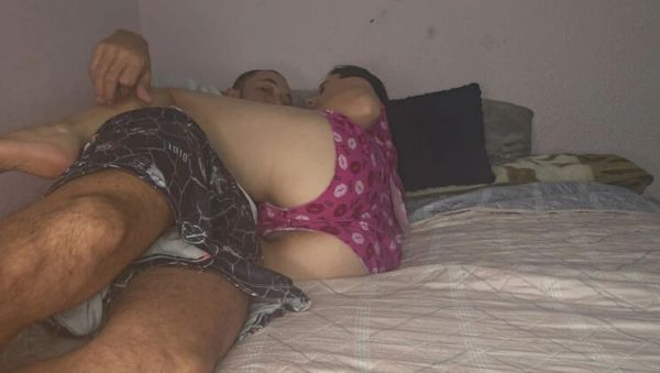 Enjoy watching the uncensored movie titled : Huge erection when I hugged my stepsister – things got out of control