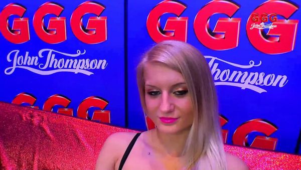 View uncut scene named : Blonde Bombshell Anna Swallows Big Cum in Casting Couch Fuck