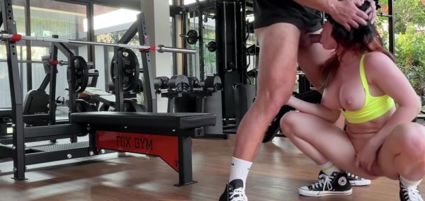 Stream this full movie titled : Gym Encounter: Rough Sex with Fit Brunette