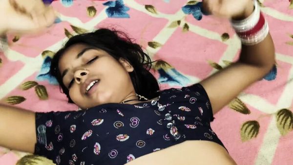 Watch the complete video : Desi hot couple first night after love marriage Indian porn