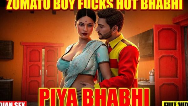 Play complete movie titled : Unsatisfied Desi Bhabhi Takes Huge Black Cock from African Pizza Boy – Hot Hindi Sex Video