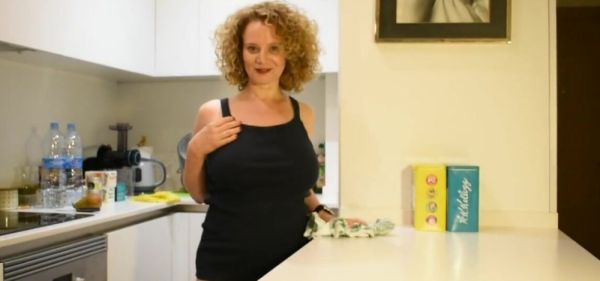 Watch uncut clip titled : Hot milf masturbates after firing a friend
