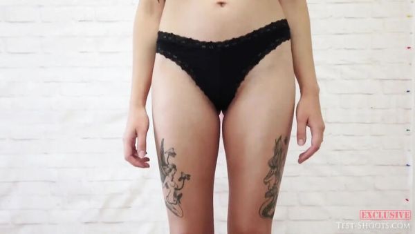 Watch the HD movie named : Nude Casting with Pink Haired Babe Adele