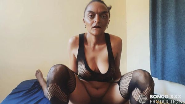 Stream this full clip titled : Horny Granny Rides Grandson’s Massive Cock