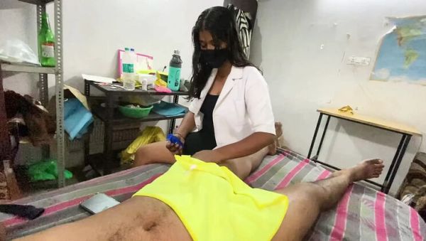 Enjoy watching the uncensored clip called : Big Ass Indian Nurse Fucks Patient in Ass While Doctor Is Away - Pinki Didi