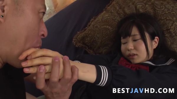 Watch this HD video : Sweet Nozomi Momoki nailed and creampied by a fabulous Asian biotch - torrid JAV!