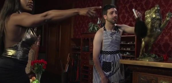 Enjoy watching complete video titled : Brutal Ball Busting Femdom Session