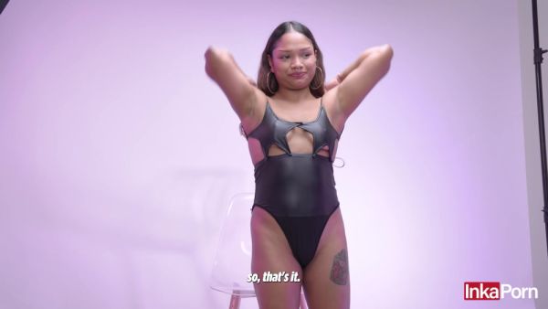 Watch full video called : 18-year-old Brunette Debutante Passes Her First Casting For Inkaporn - Jay Rose