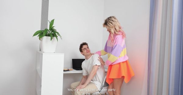 View the complete movie : Maddy Nels*** & Novella Night: Brunettes on a Sofa