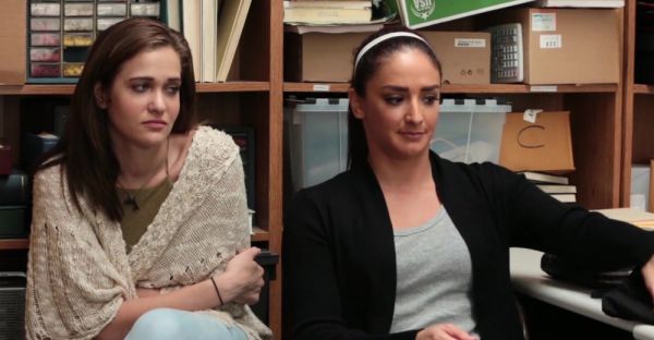 View the complete movie named : Teens and MILFs unite for a wild orgy at the local adult store