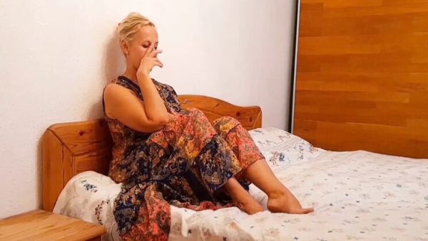 Enjoy watching this HD clip called : Blonde German MILF Selena701 Swallows Cum in Amateur Blowjob 4K