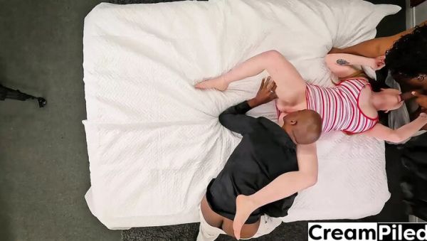 Enjoy watching the complete clip of : Naomi Ryder Gangbang with BBC - Busty Tattooed Hottie Gets Wild Group Sex