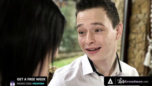 Enjoy watching full movie called : Horny Stepson Fucks Divorced Stepmom - Big Tits Granny Nikki Nuttz Deep Throat & Doggystyle