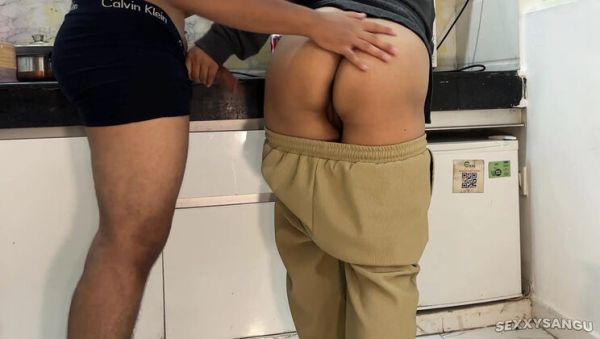 View this hardcore video titled : Step Mom Fucked Hard in Kitchen by Step Son - Big Ass Indian MILF Cheating on Husband