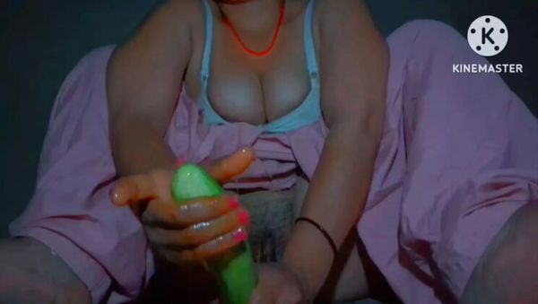 Stream this hardcore video : Oiled Cucumber Masturbation - Indian Bhabhi with Big Natural Tits Fucks with Vegetable & Preps for Cock