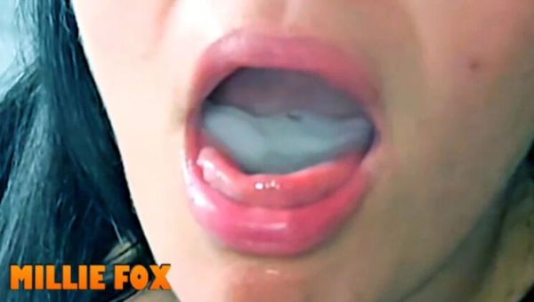 Play the full video named : Millie Fox Swallows Big Cum Loads - 30 Minute Cumshot Compilation Blowjob