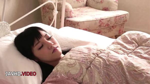 Stream this uncut movie of : Japanese teen Rei Mizuna gives amazing blowjob in wild threesome sex