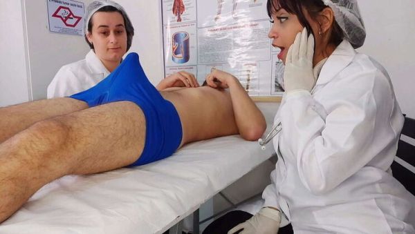 Play the complete scene named : Nurse Threesome Blowjob - Jennifer Pimenta & Kah Fox Fuck Patient's Big Cock in Hospital