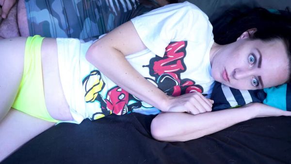 Enjoy watching this hardcore movie named : Sneaky Stepbrother Fucks Blue-Eyed Stepsister in Room - Alicia Robertz StevoFucks