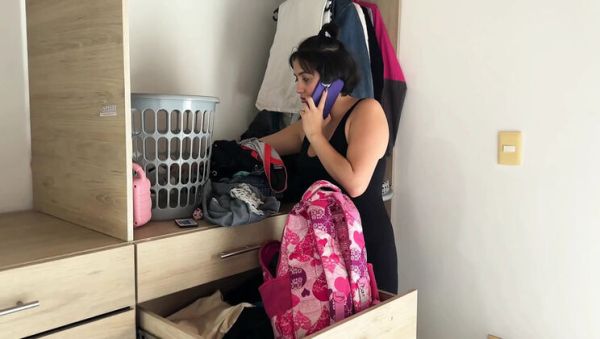 Play this HD scene : Manuela Alvarez Gets Kicked Out, I Take Her In For Hard Hindi Sex in HD