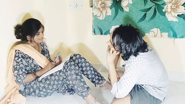 Stream the uncut video named : Indian Teacher Vija Full Sex Video with Student - Desi Aunty Homemade XXX Chatting