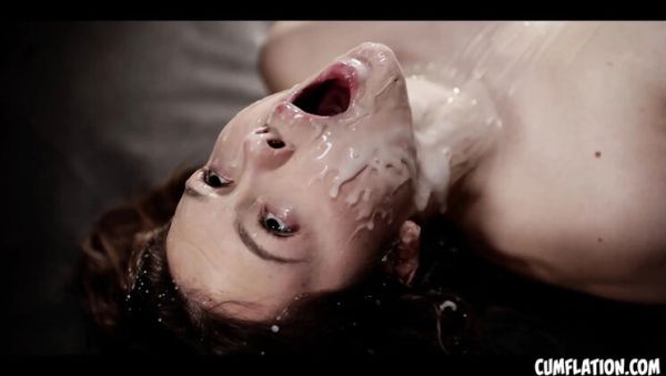 View the uncut scene titled : Peachy Alice Takes Massive Cumflation Creampie - Big Tits & Giant Ass Fuck