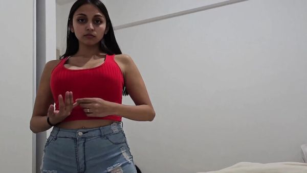 Watch this full movie named : Busty Stepsister Deep Throat Blowjob & Creampie - Big Cock POV Fuck