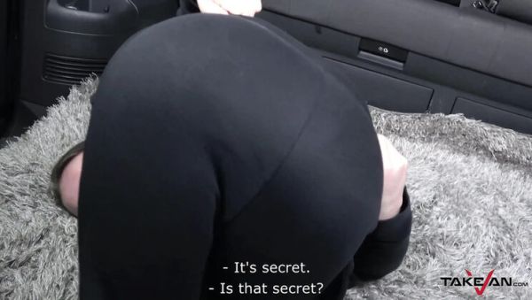 Watch uncut video titled : Skinny Czech tramp Leny Ewil gets her tiny tits fucked and shakes them on a giant cock in van backseat