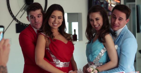 View HD movie of : Skinny Riley and Melissa pleasure each other in a wild foursome