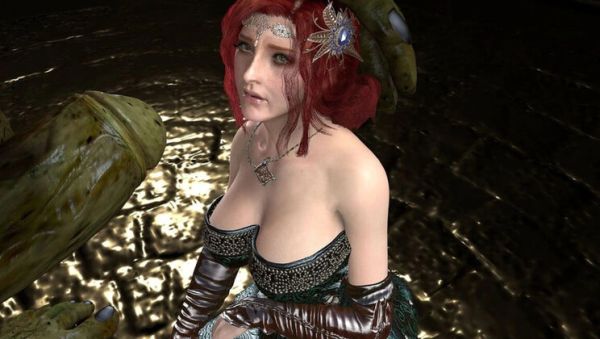 View this HD clip titled : Triss Merigold Hentai - Giant Orc BBC Breeding & Creampie