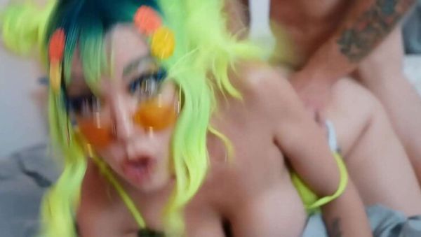 Play uncut clip named : Little Puck Cosplay Deep Throat & Huge Tits Fuck - Doggystyle & Cowgirl with Big Cock