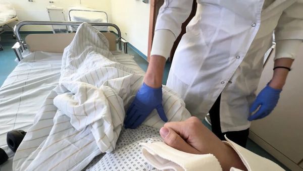 View the full clip of : Eva Keks The Naughty Nurse Gives Special POV Blowjob in Shower - Russian MILF Deepthroat & Cum in Mouth