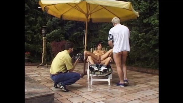 Stream the hardcore movie of : Fantastic Busty MILF Takes Two Big Cocks - Anal & Cum in Mouth Threesome
