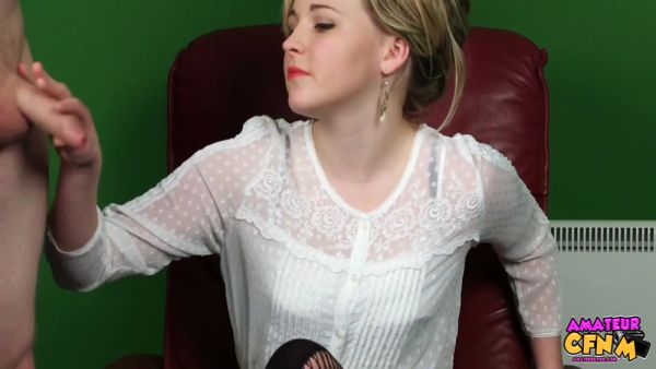 View hardcore scene : Nadia Elaina In Stocking Leg Job