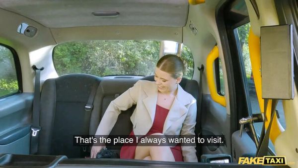 Stream this uncensored scene : Fake Taxi Redhead Samantha Joiner Wants Big Cock - Doggystyle & Cowgirl Fuck in Taxi