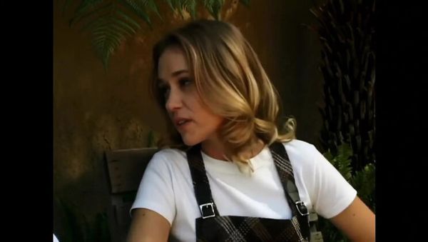 Enjoy watching HD clip of : Blonde Teen Joel Lawrence Gets Deep Throat Blowjob & Cumshot in Missionary - Big Ass Riding and Tiny Tits HD