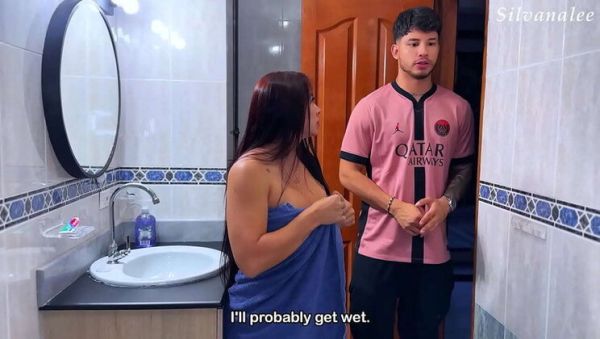 Enjoy watching the uncensored scene called : Step Mom Home Alone Fucked Rough by Big Cock Stepson - Silvana Lee & Danner Mendez