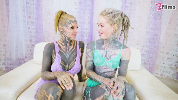 Enjoy watching full video of : 2 Heavily Tattooed Teens Fuck Hard - ATM, Gapes & Facial with World Champion