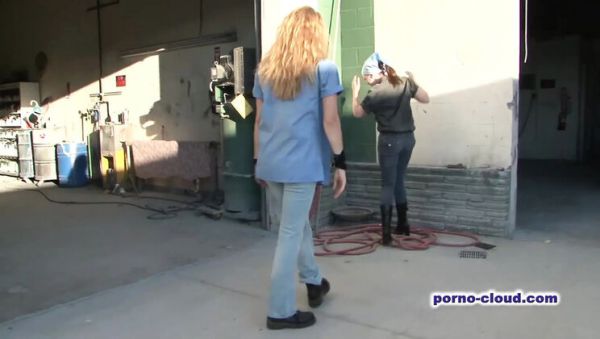 Stream this uncut video named : Lesbian Workers Daisy Layne & Ariel Stonem Nipple Play Outdoor