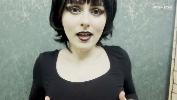 Play the uncensored clip of : Spooky Boogie as Horny Goth Mavis Dracula Fucks You POV - Cum on Her Feet & Pink Pussy