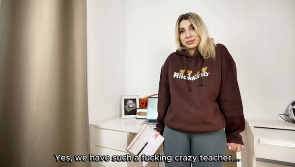 Watch this hardcore movie titled : Step Sister Jennylux Fucks Step Brother For Math Help - Big Booty Doggystyle & Rough Sex