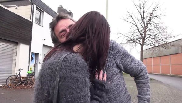 View the hardcore video called : German MILF Mercedes Boodé gets picked up and fucked hard in car backseat - big cock blowjob and cum in mouth