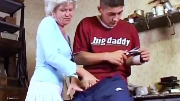 View hardcore clip titled : Hairy Blonde MILF Effie Big Ass Fuck Cum in Mouth