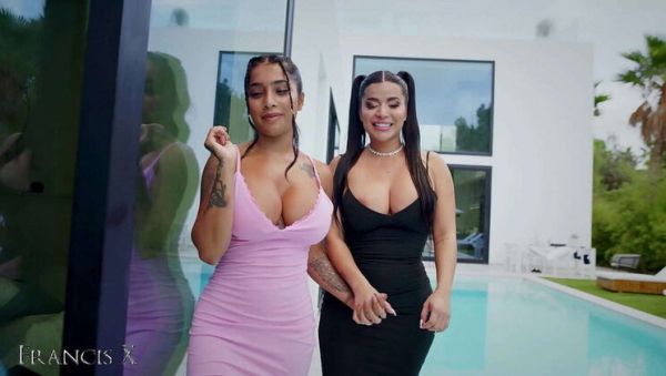 View uncensored scene called : Outdoor Gangbang with 9 Guys & 2 Sluts - Anal, DP & Lingerie Fuck