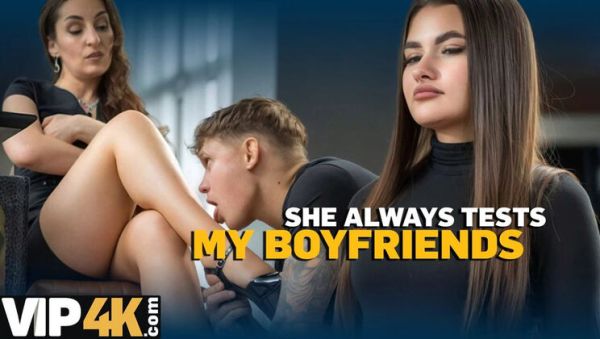 Enjoy watching the complete scene called : Hot Czech MILF Mommy Tests Young Boy in Bed - Di Devi Dominates Liam Salvatore HD