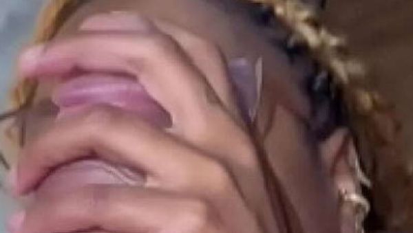 Stream the uncut video named : Scarlet enjoys Big Rasta2's huge cock - Brunette with big booty and glasses