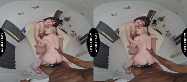 Watch this complete movie called : Isiah Maxwell and Eva Nyx fuck Mochi Mona in a steamy vr scene